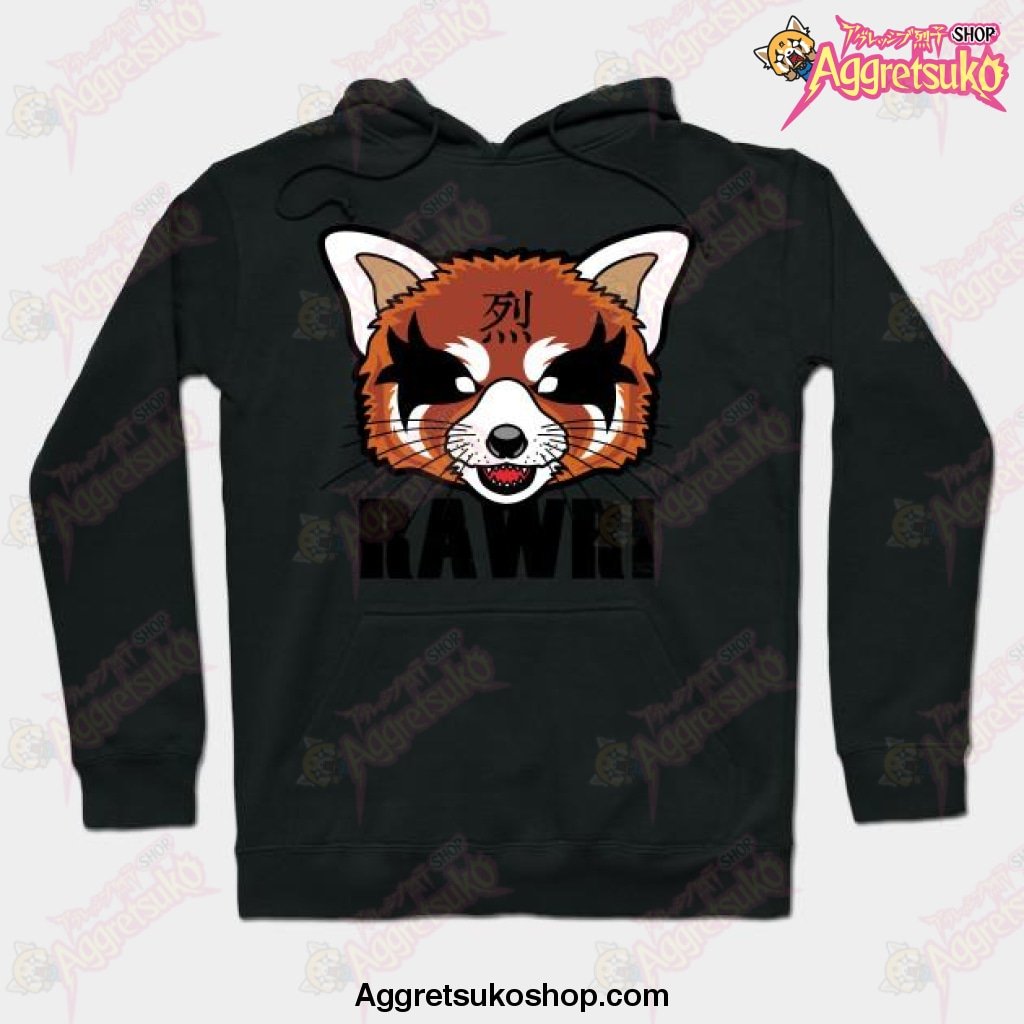 Aggresive Growl Hoodie Black / S