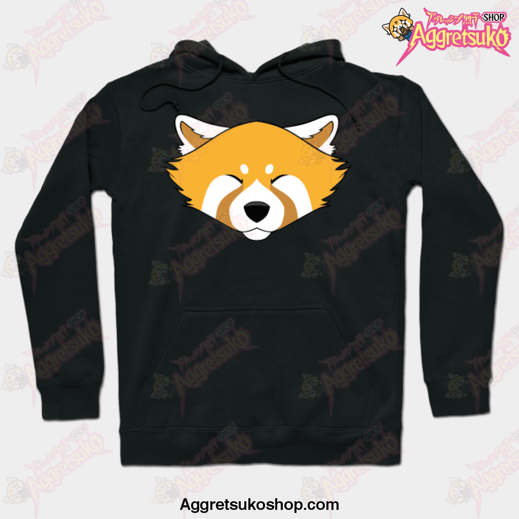 Aggretsuko New Hoodie Black / S