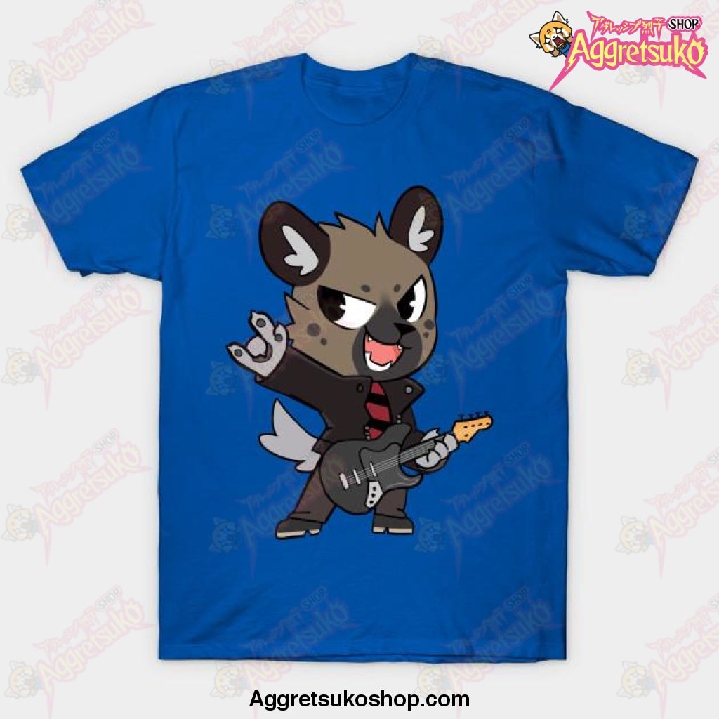 Haida Aggretsuko T-Shirt Blue / S