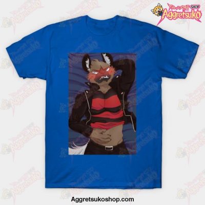 Haida Furry Daki T-Shirt Blue / S