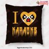 I Love Karaoke Pillow Cover