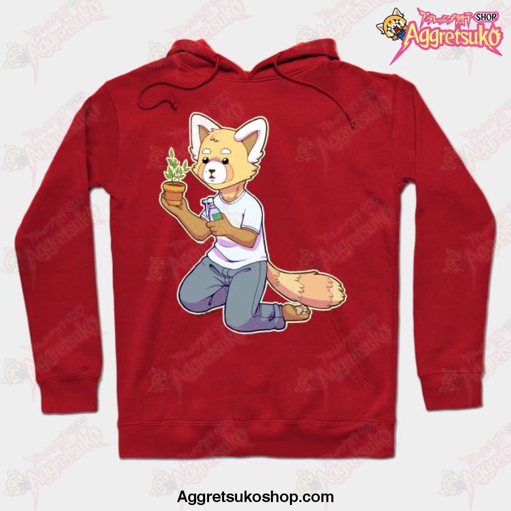 Resasuke - Aggretsuko Hoodie Red / S