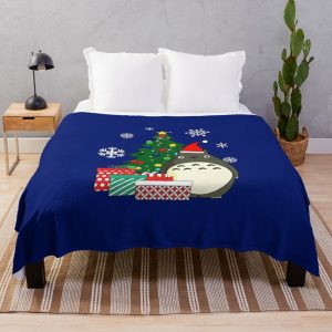 Studio Ghibli My Neighbor Totoro Christmas Throw Blanket - Aggretsuko Shop